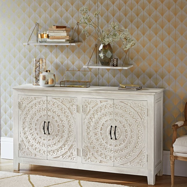 GABRIEL 2 White Marble Shelves GABRIEL 2 White Marble Shelves