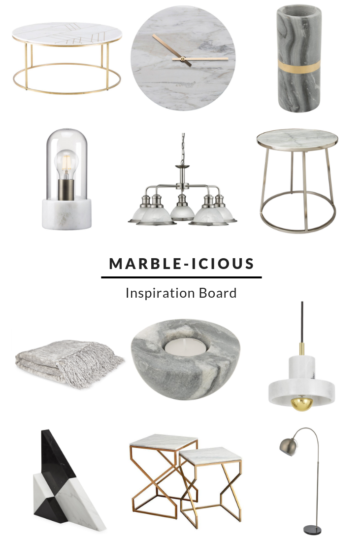 Marble-icious Inspiration Board