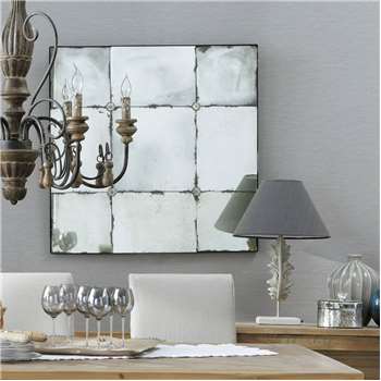 ANGELINA antiqued mirror H 100cm