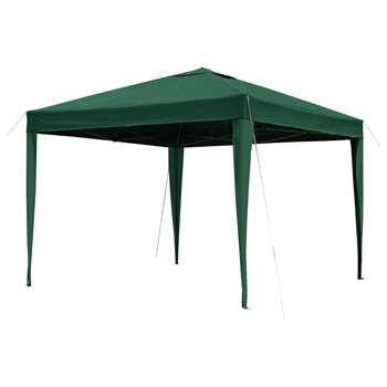 Argos Home 3m x 3m Pop up Garden Gazebo - Green (H250 x W300 x D300cm)