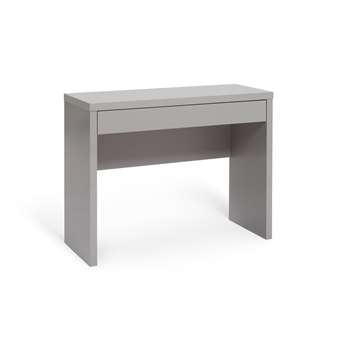 Argos Home Jenson Hollowcore Dressing Table - Grey Gloss (H75.3 x W98.3 x D39.1cm)
