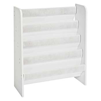 Argos Home White Book Tidy (H74 x W63 x D23.5cm)