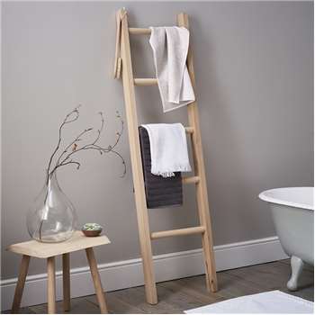 Bathroom Ladder, Oak (170 x 48cm)