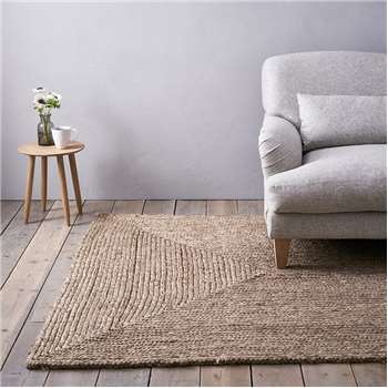 Braided Rug, Beige