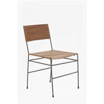 Capri Caramel Chair - Caramel (H81 x W53 x D45cm)