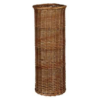 Croft Collection Wicker Umbrella Stand (59 x 26cm)