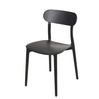 EVE Black Chair (H79 x W42 x D52cm)