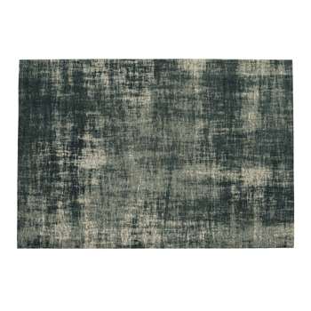 FEEL AZUR blue cotton rug (155 x 230cm)