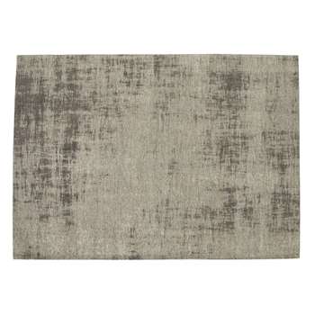 FEEL cotton rug in grey (155 x 230cm)