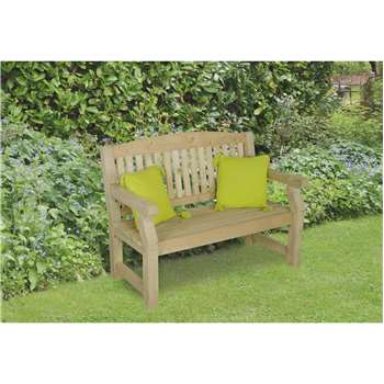 Forest 4ft Harvington Garden Bench at Argos (H96 x W123 x D67cm)