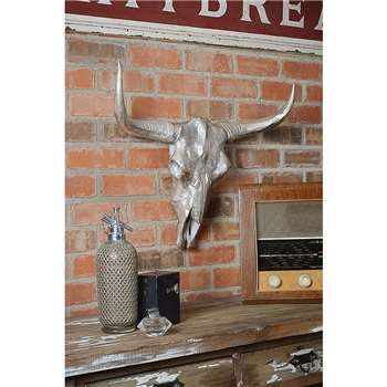 Gazelle Wall Mounted Decor in cast aluminium (60 x 70cm)