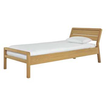 Habitat Radius Single Bed Frame - Oak (H84 x W97 x D206)