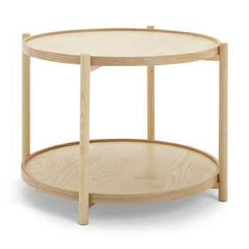 Habitat Selby Coffee Table - Natural (H40 x W71.5 x D71.5cm)