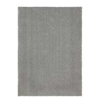 Habitat Shimmer Cut Pile Woven Rug - Grey (H120 x W170cm)