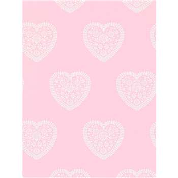 Harlequin Sweet Hearts Wallpaper - Pink, 110539