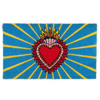 Heart Design Doormat (H45 x W75cm)