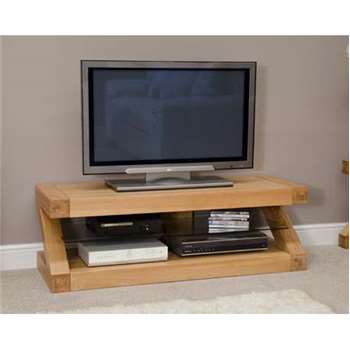 Infinity 120cm Solid Oak TV Unit (40 x 120cm)
