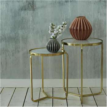 Jacques Set of Two Side Tables (H62 x W49 x D49cm)