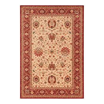 John Lewis & Partners Royal Heritage Mahal Rug, Rust/Ivory (H67 x W275cm)
