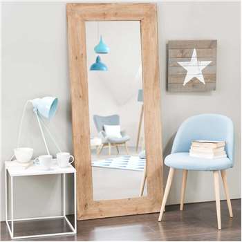 KEY WEST recycled elm mirror H 160cm
