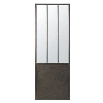 KYLE Black Metal Mirror (H190 x W67 x D3.5cm)
