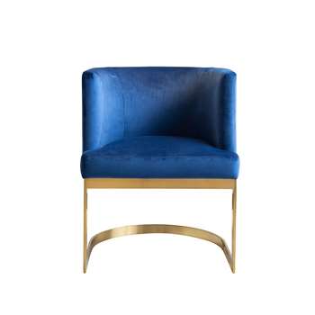 Lasco Dining Chair Navy (H75 x W60 x D60cm)