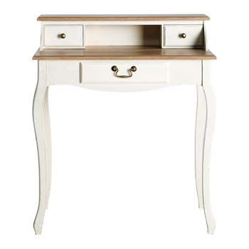 LÉONTINE Wooden writing desk (95 x 82cm)