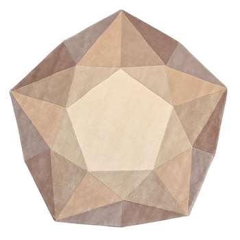 Narcisa Taupe Rug (H200 x W196cm)