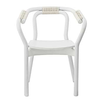 Normann Copenhagen - Knot Dining Chair - White (H72 x W58.5 x D50.5cm)