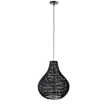 Pendant Ceiling Light in Twisted Paper (Diameter 45cm)