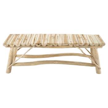 REFUGE teak bench (40 x 120cm)