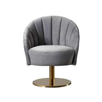 Romana Dining Chair - Dove Grey (H83 x W63 x D65cm)