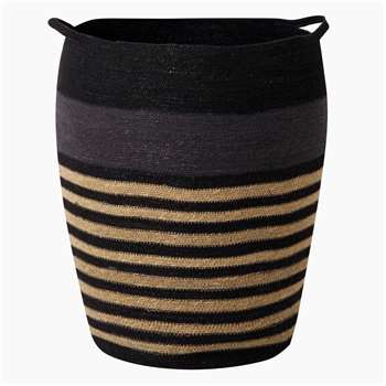 Seagrass Striped Laundry Basket (H55 x W45 x D45cm)