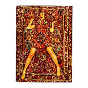 Seletti wears Toiletpaper - Lady in Carpet Rug (194 x 280cm)