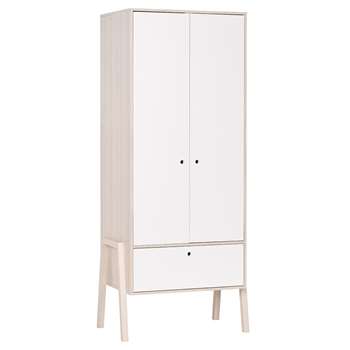 Spot 2 Door Wardrobe in Acacia 210 x 88cm